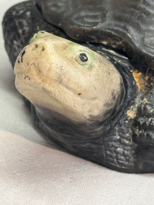 A Chinese polychrome-glazed turtle-shaped tureen and cover — photo 6