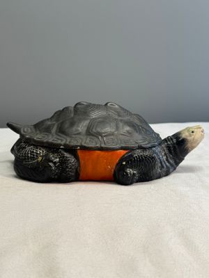 A Chinese polychrome-glazed turtle-shaped tureen and cover — photo 7