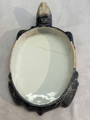A Chinese polychrome-glazed turtle-shaped tureen and cover — photo 10