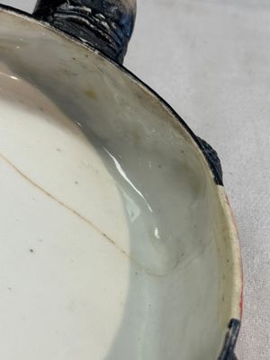 A Chinese polychrome-glazed turtle-shaped tureen and cover — photo 11