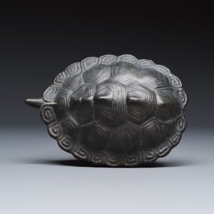 A Chinese polychrome-glazed turtle-shaped tureen and cover — photo 7