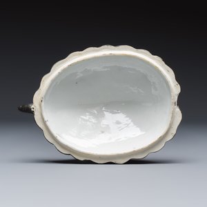 A Chinese polychrome-glazed turtle-shaped tureen and cover — photo 8