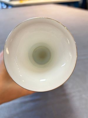 A Chinese polychrome 'peacock and bamboo' eggshell vase, signed Yuan Qing 元清, Jing De Zhen Zhi 景德鎮制 mark, 20th C. — photo 5