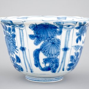 A Chinese porcelain blue and white kraak porcelain bowl or "crowcup", Wan-Li, Ming dynasty — 照片 7