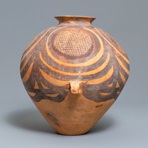A Chinese pottery vase, Banshan period, Majiayao culture, 2600 to 2300 BC — photo 2