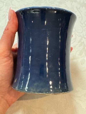 A Chinese powder-blue brush pot, 19th C. — photo 4