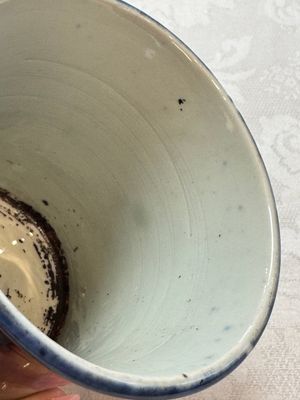 A Chinese powder-blue brush pot, 19th C. — photo 7