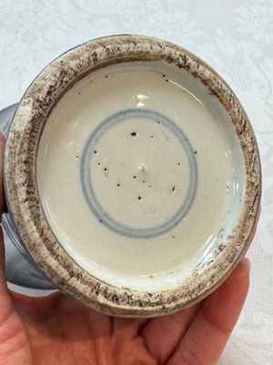 A Chinese powder-blue brush pot, 19th C. — photo 9
