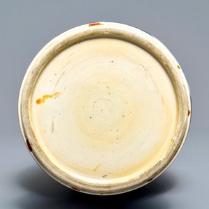 A Chinese powder blue-ground vase with landscape medallions, Kangxi — photo 5