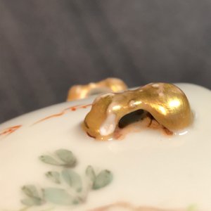 A Chinese qianjiang cai bowl and cover, Qianlong mark, 19/20th C. — photo 13