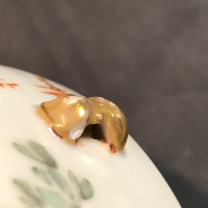 A Chinese qianjiang cai bowl and cover, Qianlong mark, 19/20th C. — photo 14