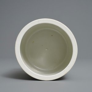 A Chinese qianjiang cai brush pot with fishermen, signed Tan Yin Jie, dated 1875-1884 — 照片 6