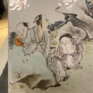 A Chinese qianjiang cai 'cong' vase, 19th C. — 照片 23