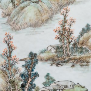 A Chinese qianjiang cai 'cong' vase, 19th C. — 照片 9