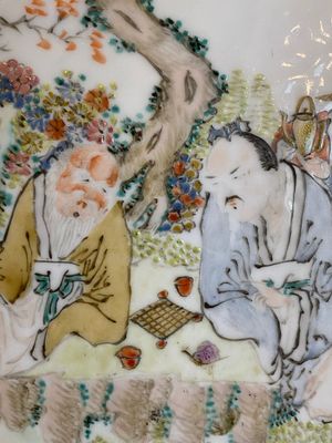 A Chinese qianjiang cai 'cong' vase, signed Pan Zhinan 潘植南, dated 1898 — photo 5