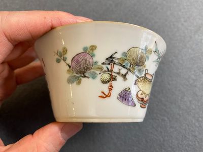A Chinese qianjiang cai 'erotic subject' bowl, 19th C. — 照片 10
