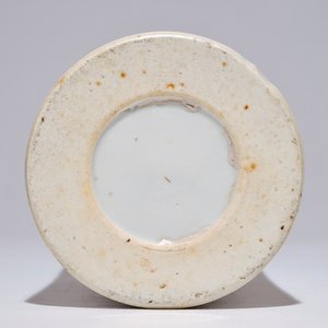 A Chinese qianjiang cai hat stand with design of playing boys, 19/20th C. — photo 6