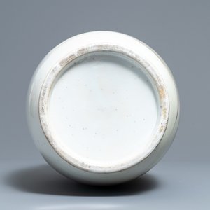 A Chinese qianjiang cai 'mandarin ducks' vase, 19/20th C. — 照片 6