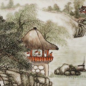 A Chinese qianjiang cai plaque, signed Wang Yun Shan, dated 1932 — 照片 10
