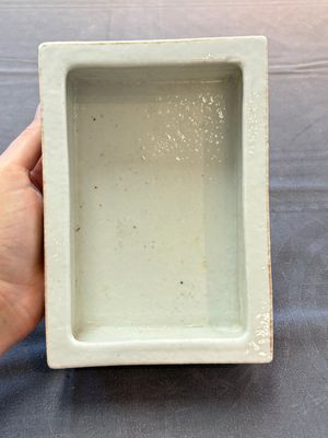A Chinese qianjiang cai rectangular jardinière, signed Zhang Yun 張雲, dated 1925 — photo 7