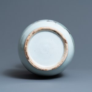 A Chinese qianjiang cai vase, 19/20th C. — photo 6