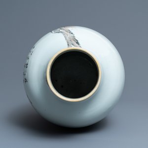A Chinese qianjiang cai vase, 19th C. — photo 5