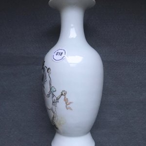A Chinese qianjiang cai vase, signed Wang Qi, 19/20th C. — 照片 10