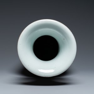 A Chinese qianjiang cai vase with two-sided design, 19/20th C. — photo 5