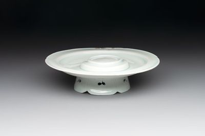 A Chinese qingbai cup stand, Song