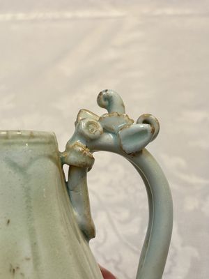 A Chinese qingbai ewer and cover, Yuan — photo 11