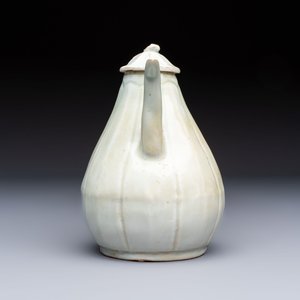 A Chinese qingbai ewer and cover, Yuan — photo 5