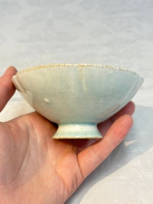 A Chinese qingbai incised lobed bowl, Song — photo 5