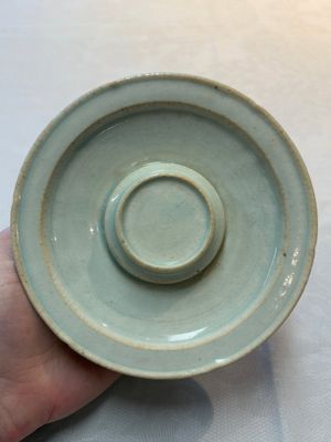 A Chinese qingbai lobed cup and stand, Song — foto 12