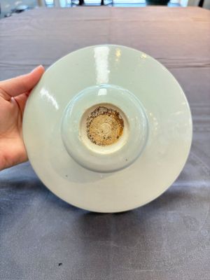 A Chinese qingbai spittoon with incised floral design, Song/Yuan — 照片 7