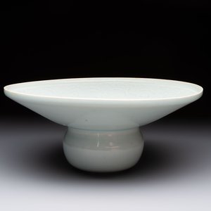 A Chinese qingbai spittoon with incised floral design, Song/Yuan — 照片 5