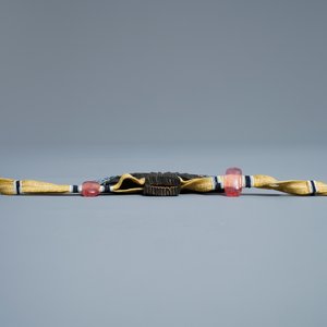 A Chinese Qingyang embroidered scent pouch sachet, Qing — photo 2