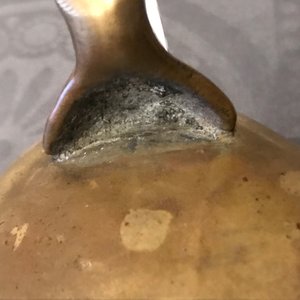 A Chinese quatrefoil gold-splashed bronze censer, Fei Ge mark, 17/18th C. — photo 16