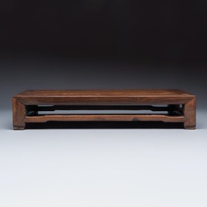 A Chinese rectangular hongmu stand — 照片 5