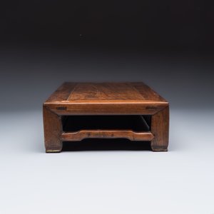 A Chinese rectangular hongmu stand — 照片 6
