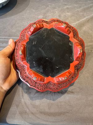 A Chinese red cinnabar lacquer jardiniere with floral design, Yongzheng/Qianlong — foto 12