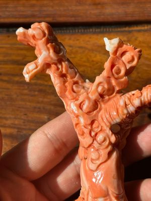 A Chinese red coral sculpture of Shoulao, 19/20th C. — photo 10