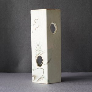 A Chinese reticulated hexagonal qianjang cai hat stand, signed Yu Huanwen, dated 1895 — 照片 10