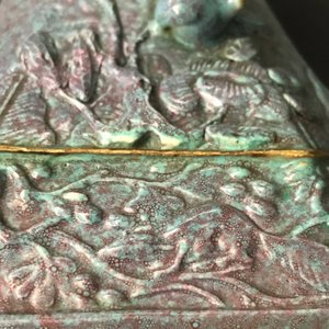A Chinese reticulated robin's egg-ground qianjiang cai vase, 19th C. — photo 20