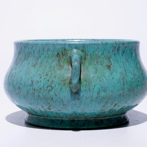 A Chinese robin's egg glazed censer, Yongzheng mark, 19/20th C. — 照片 5