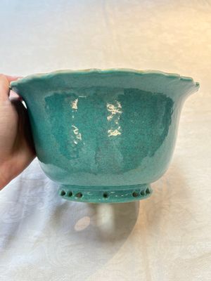 A Chinese robin's egg-glazed jardinière, 19th C. — photo 1
