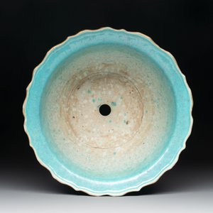 A Chinese robin's egg-glazed jardinière, 19th C. — photo 4