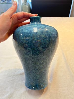 A Chinese robin's egg-glazed ‘meiping’ vase, 19/20th C. — photo 1