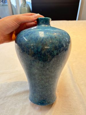 A Chinese robin's egg-glazed ‘meiping’ vase, 19/20th C. — photo 3