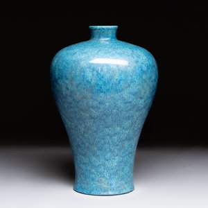 A Chinese robin's egg-glazed ‘meiping’ vase, 19/20th C. — photo 2