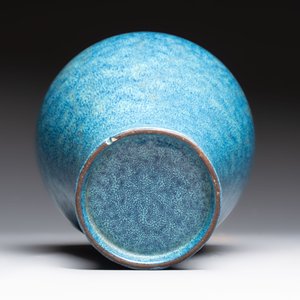 A Chinese robin's egg-glazed ‘meiping’ vase, 19/20th C. — photo 6